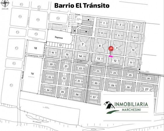 Lote esquina a 5 cuadras de la Plaza